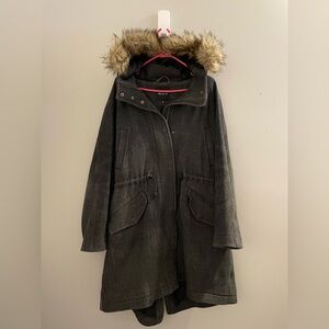 Madewell Vancouver parka womens XL wool
